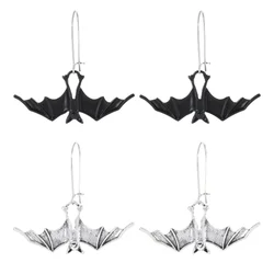 Retro Bat Earrings for Women Men Vintage Animal Pendant Studs Earrings DIY Jewelry Accessories Halloween Party Gift Gothic Decor