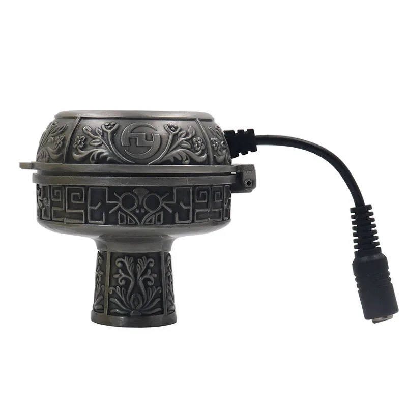 Multifunctional E-Shisha Hookah Head Ceramic Shisha Charcoal Holder Shisha Tobacco Bowl Chicha Nargile Metal Holder Accessories