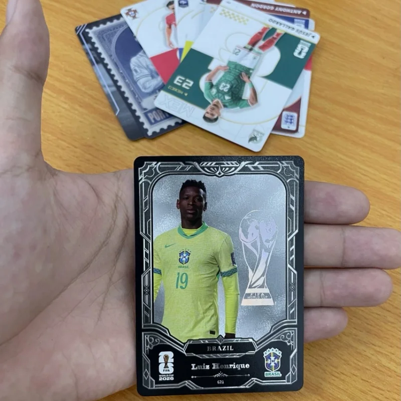 Original Panini & Kayou Official Fifa World Cup 2026 Soccer Trading Card Box Football Star Paper Collectible Cards Toy Gift