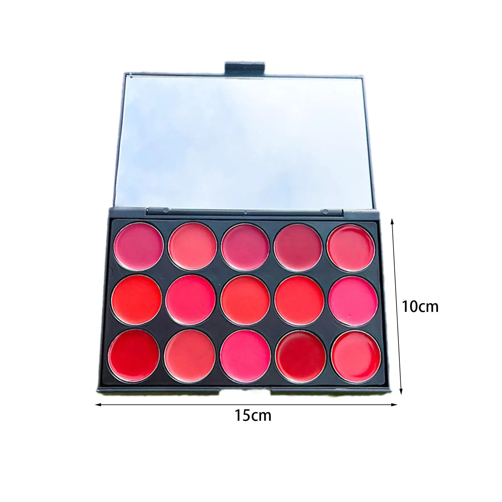 15 Kleuren Lippenstift Plaat Matte Lippenstift Professionele Make-Up Set Lichaam En Gezicht Kleurenpalet Voor Barmeisje