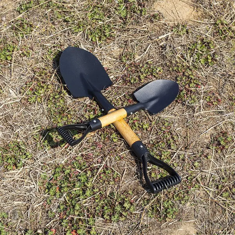 Digging Shovel Manganese Steel Shovels Kids Trowel Waterproof Rustproof Garden Scoop For Outdoor Beach Camping