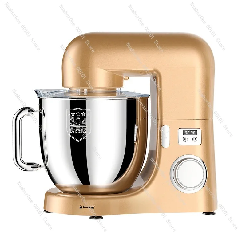 Electric Stand Mixer Dough Kneader Egg Beater Multi Function Whipping Cream Milk Foam Stirring Machine Compact Home Commercial