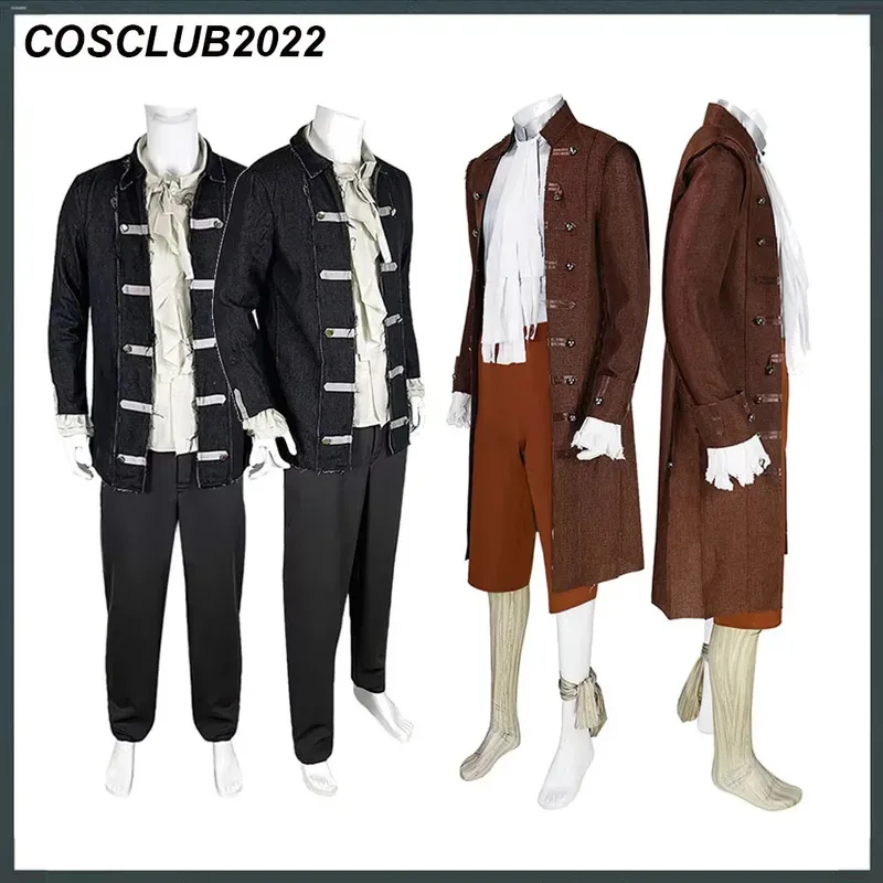 COSda @ كوسبلاي @ ذكر بيلي كوس بوتشرسون معطف كوسبلاي سروال قميص ربطة عنق زي حفلة فيلم بوكوس هالوين كرنفال لعب الأدوار O