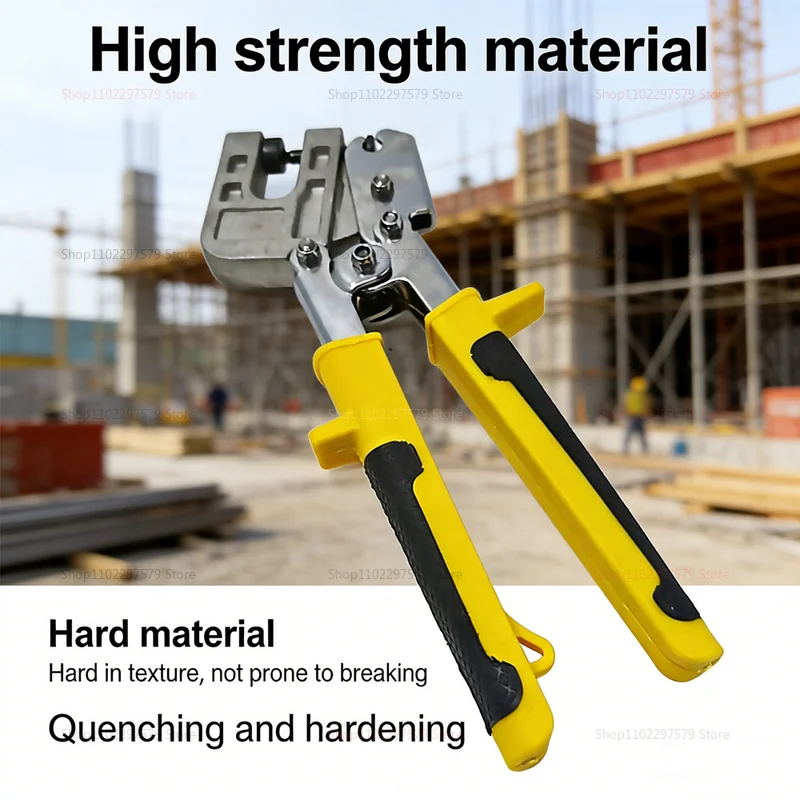 

Мощные металлические клещи для обжима профиля из высокоуглеродистой стали, для потолков, для гипсокартона, двухсторонние, для крепления профиля