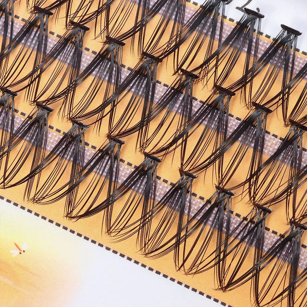 20d Nerts Wimpers 1 Doos/60 Bundels Lash Clusters 8-16Mm Individuele Wimpers C Curl Diy Lash Extension Zelftoepassing Thuis