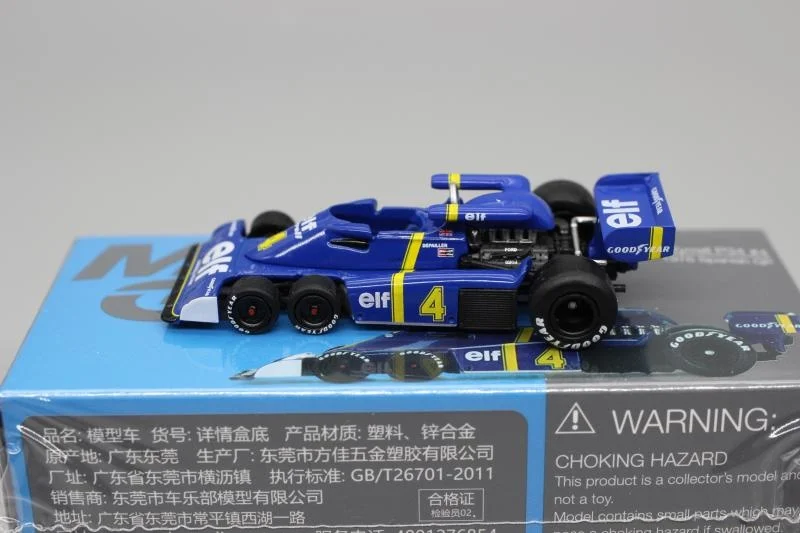 Mini GT 488# 489# 1/64 Alloy F1 Formula Car 1976 model Tyrrell P34 Spain