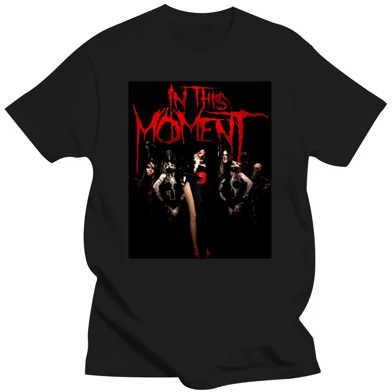 Official In This Moment Group T-Shirt Ritual Black Widow Blood Beautiful Tragedy