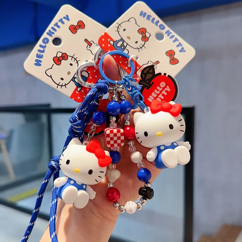 

New Creative Bag Hanging Ornament | Hello Kitty Cartoon Backpack Pendant | Car Interior Decor Keychain For Couple Kids Gifts