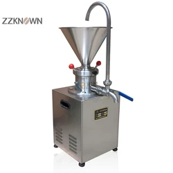 1500W Commercial Peanut Butter Colloid Mill Chocolate Beans Jam Paste Tomato Sauce Grinding  Tahini Sesame Making Machine JMC60