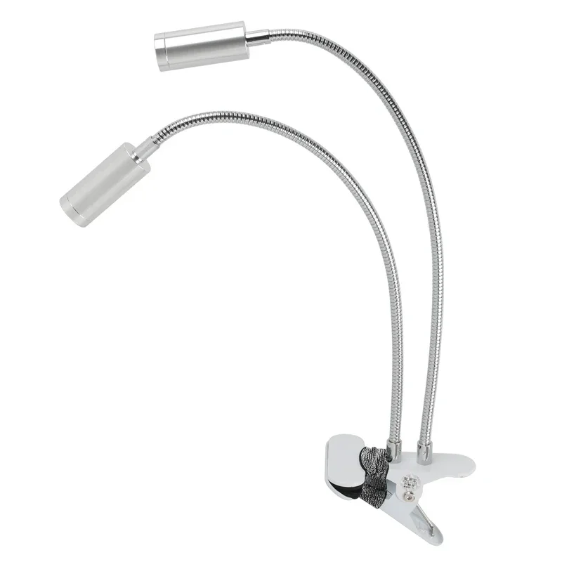 Regulowane światło boczne lampa oświetleniowa typ zacisku lampka punktowa lampa wypełniająca światło USB 5V dla HDMI USB wideo VGA mikroskopowa kamera — zdjęcie 2