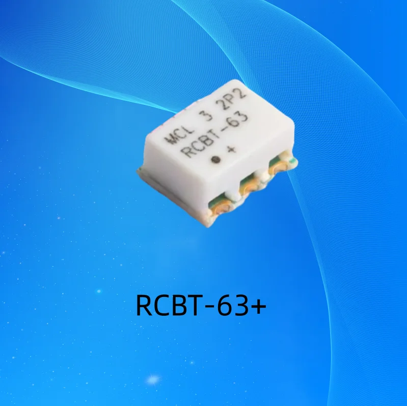 RCBT-63+ Absolute bandwidth 10MHz~6GHz Insertion loss 1.4dB; 1dB; 0.6dB Working temperature -40℃~+85℃