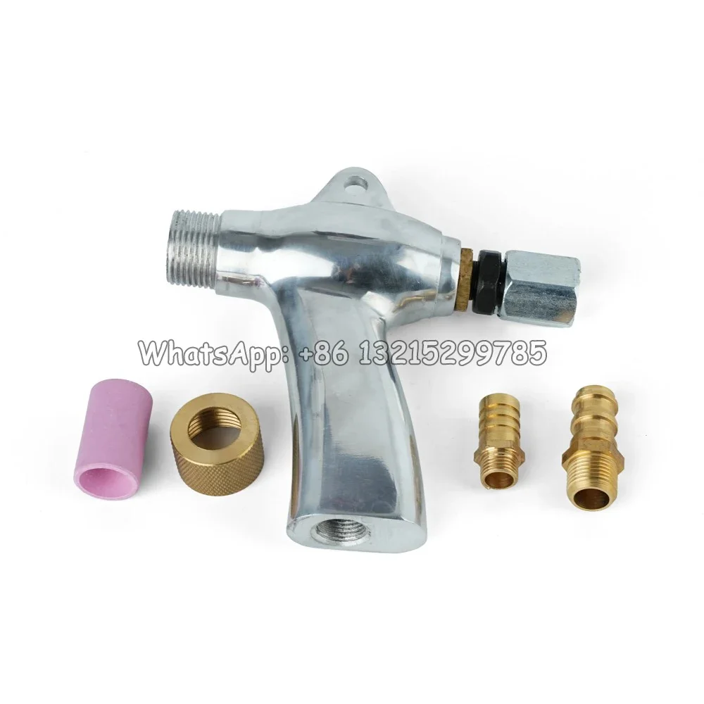 PS-02 Sand Blasting Gun With 2pcs Ceramic Blasting Nozzles For Sandblasting Machine