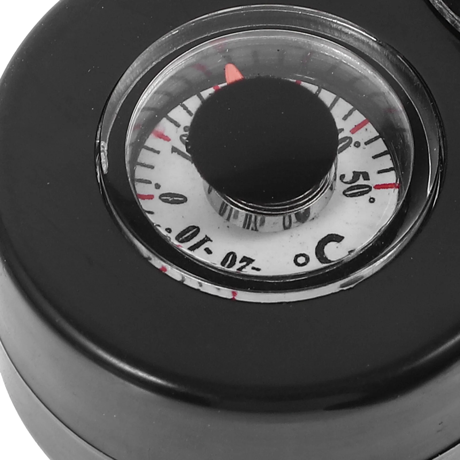 

Car Compass Ball with Thermometer Dashboard Mount for Vehicle Navigation Outdoor Travel Boat Rv Truck Use Plastic Decor