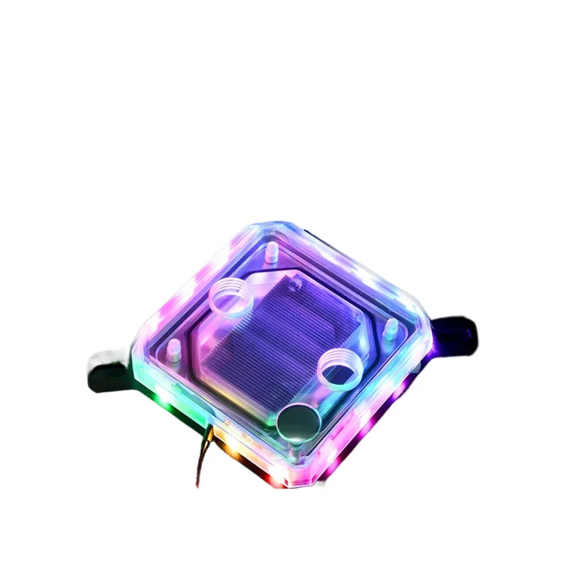 

Water cooling head C55W Symphony micro-waterway split computer DIY accessories support 12th generation CPU