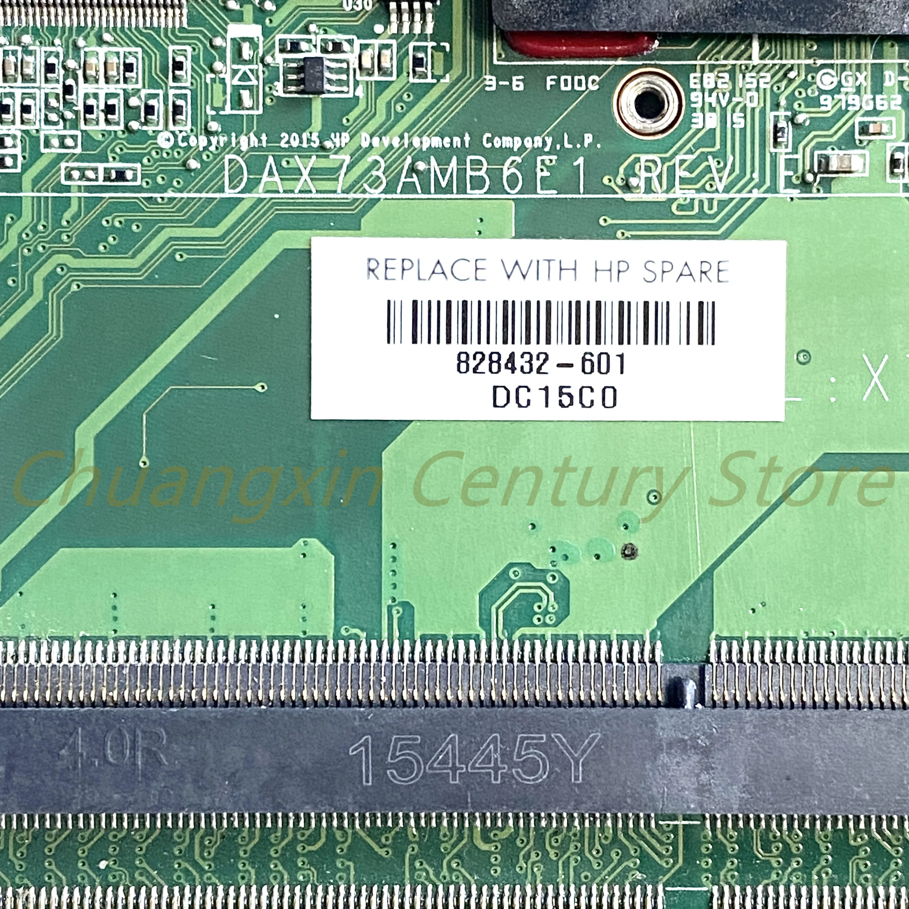 Suitable for HP Probook 455 G3 laptop motherboard DAX73AMB6E1 with A4 A6 A8 A10 CPU 100% Tested Fully Work