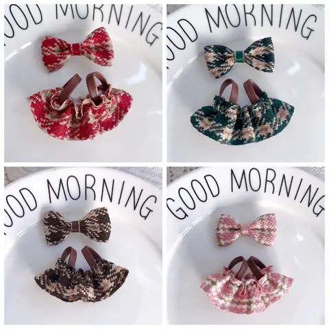 10cm 라부부 옷 세트 V4 레트로 미니 하운드투스 4.0 라부부 의상 헤어 클립 스커트 인형 액세서리 장난감 라부부 선물