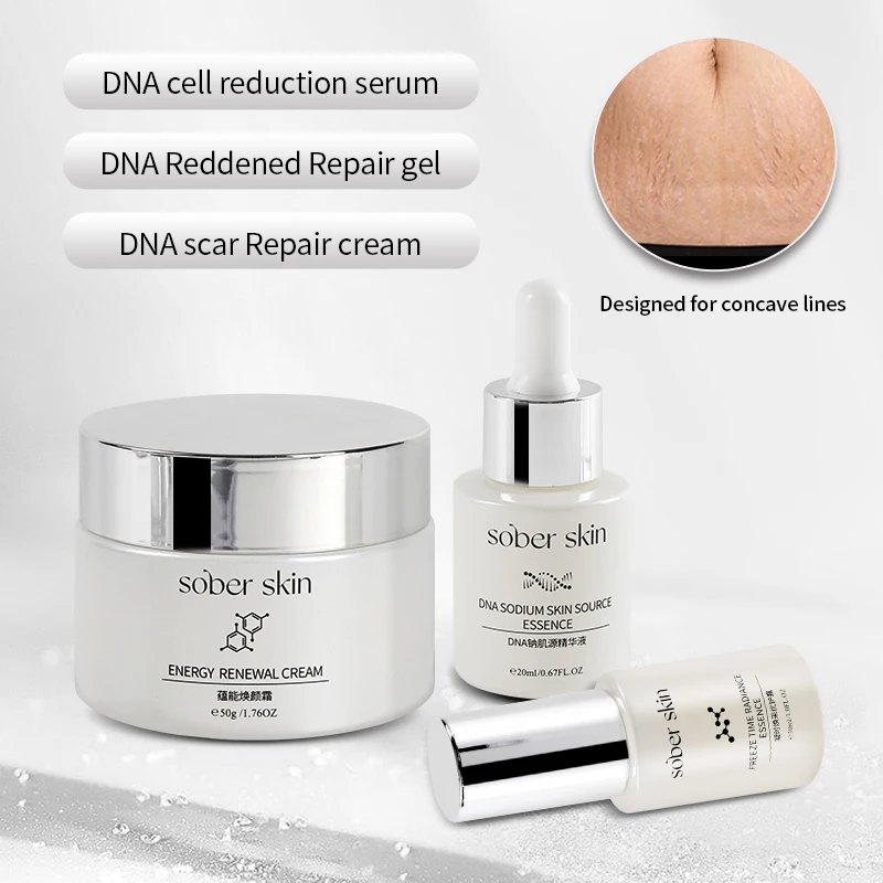 

Омоложение кожи SOBER SKIN содержит разглаживающий растяжку PDRN для машин для перманентного макияжа, послеродовое здоровье