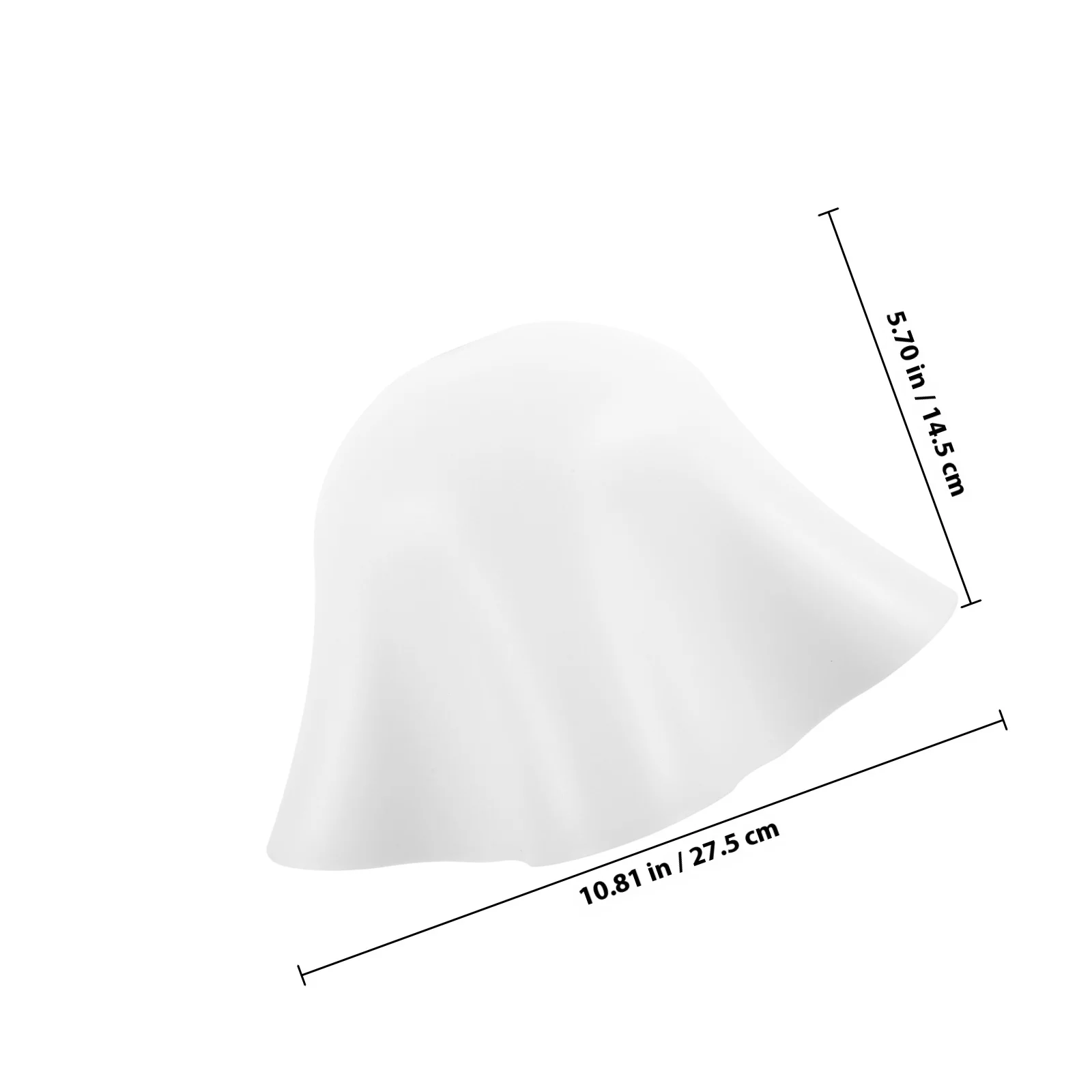 زهرة عاكس الضوء استبدال الاكريليك غطاء خفيف السقف خمر نمط الزخرفية الظل للمنزل فندق مطعم قلادة #3