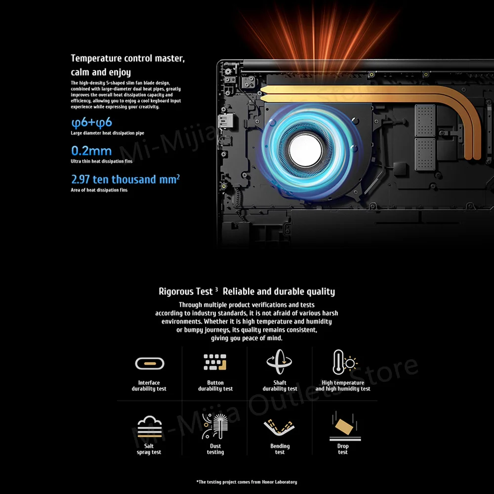 كمبيوتر محمول Honor الجديد X16 2025 13th Intel Core I5-13420H 16G 512G/1 تيرا بايت SSD 16 بوصة 60 هرتز IPS شاشة كمبيوتر محمول رفيع للغاية