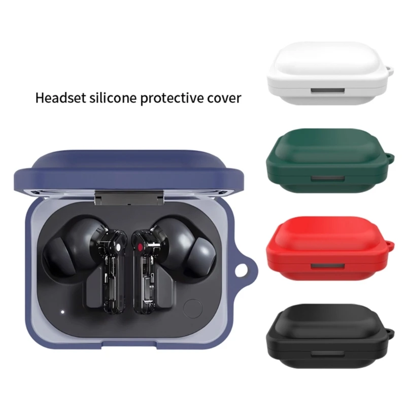 Silicone Protective Case for Nothing Ear (a) Wireless Headphone Protector Case Cover Shell Housing Anti-dust Sleeve