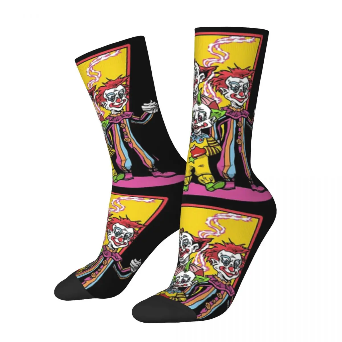 Klowns-calcetines divertidos de invierno para hombre y mujer, calcetín Unisex, estilo callejero, Hip Hop