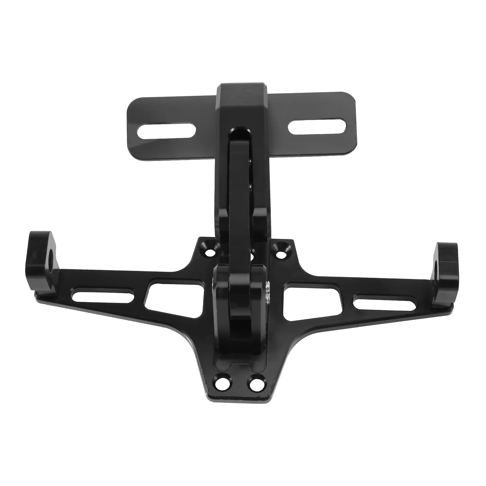 Cnc Frame Motorcycle License Bracket With Led Light Adjustable For Bws R25 R3 Mt03