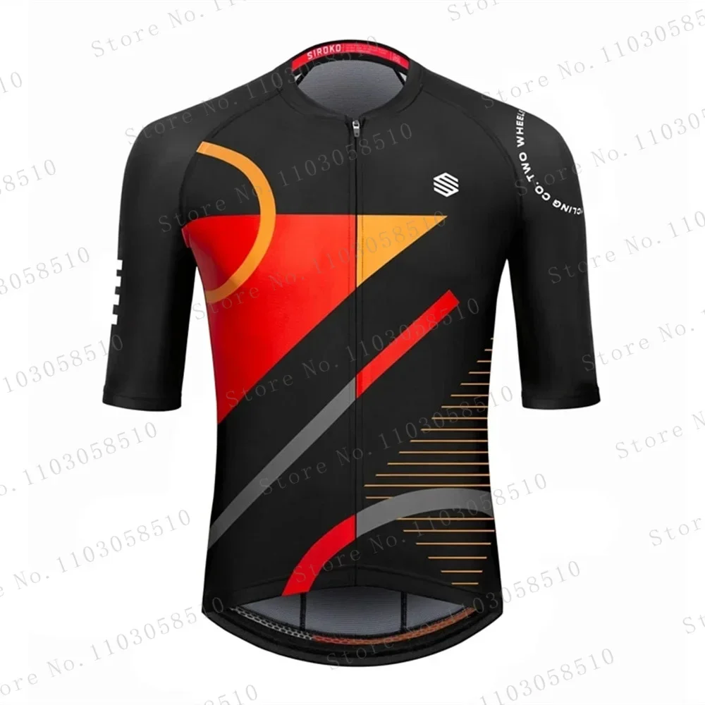 Siroko Replica Mens Cycling Jersey Summer Short Sleeve MTB Shirt Triathlon top Outdoor Sports Ropa Ciclismo Clothing Breathable