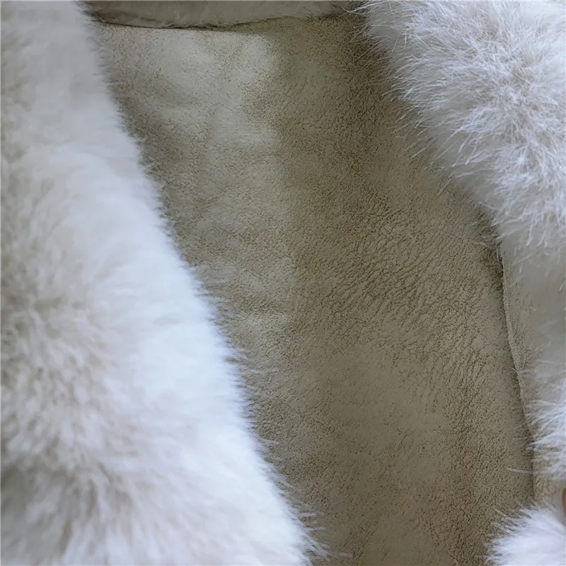 Chaleco de piel sintética para mujer, abrigos, chaquetas con cuello vuelto, abrigo sin mangas, ropa de calle gruesa y cálida Y2k, chalecos para Otoño e Invierno