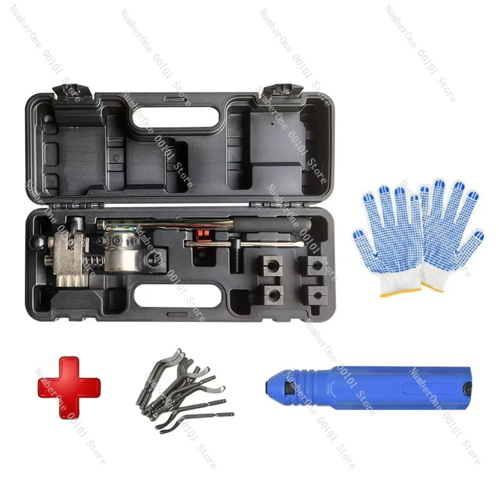 Upgraded car brake hose flaring tool - copper tube flaring tool, flares up to 45 degrees