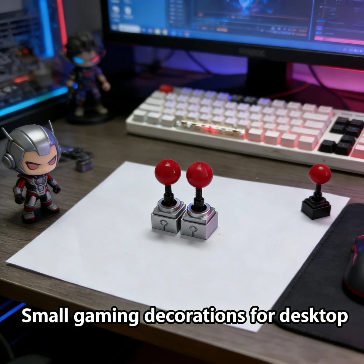 Nowe Artystyczne Nakładki na K – Retro Gaming Keycaps recenzja i cena