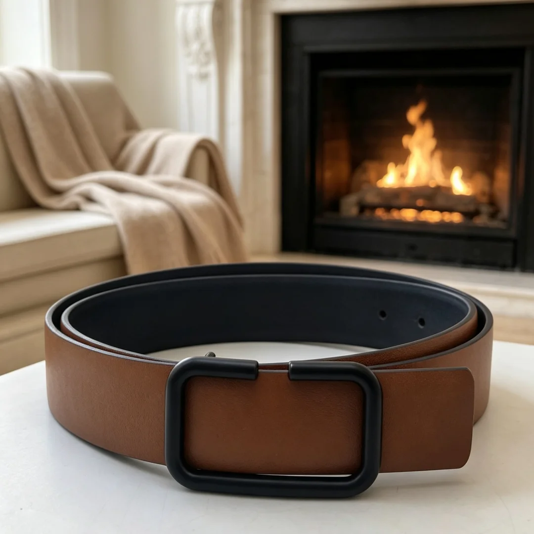 Women Fashionable Belt Reversible Small Belts Real Leather Belt Cowhide U Clasp Belt With Buckle Dress Jeans Belts 3.0cm V2