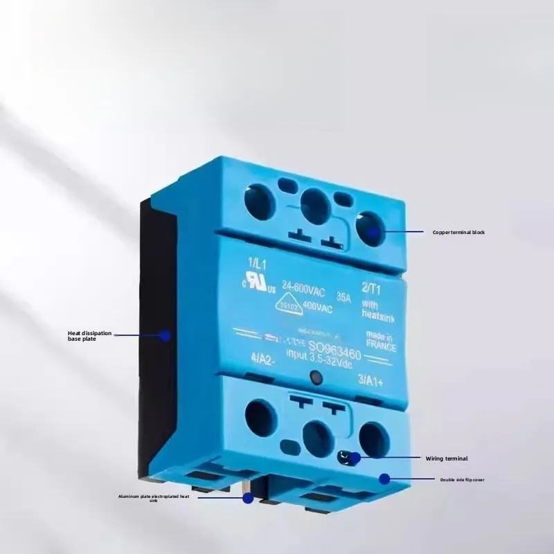 

Твердотельное реле для Celduc SO965460 SO963460 SO967460, управляемое по постоянному току, однофазное переменного тока