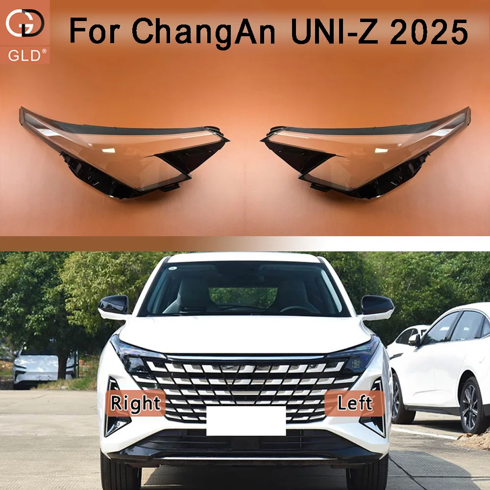 

Front Glass Lens Lamp Shade Shell 2025 For ChangAn UNI-Z Car Headlight Shell Replacement Headlight Cover Headlamp Lens Headlight