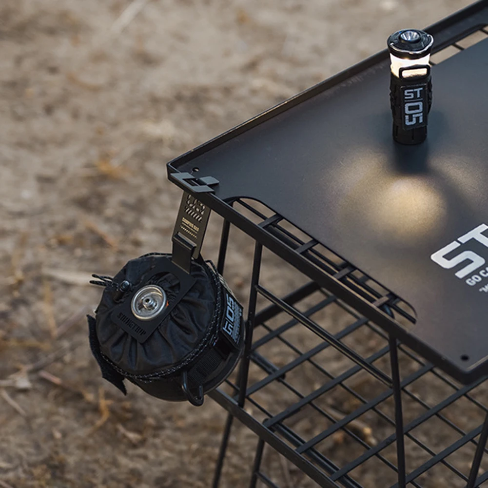 Gaz Bidonu Asılı Kanca Paslanmaz Çelik Bütan Gaz Tankı Askı Klipsi Kamp Gaz Askı Klipsi IGT Kamp Masası