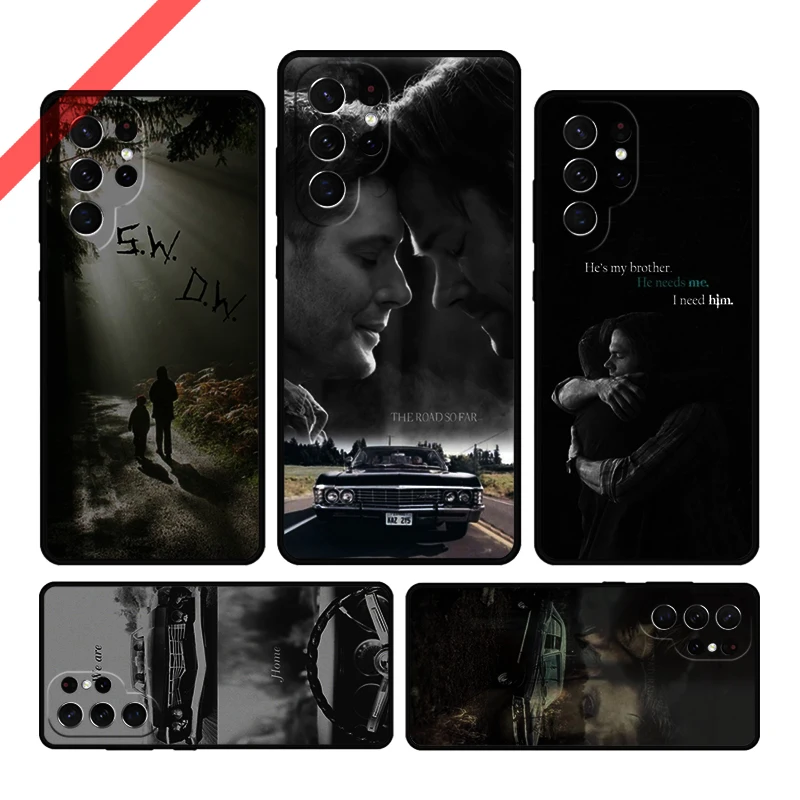 Supernatural Winchester Phone Case For Samsung Galaxy S20 FE S21 S10 S23 Plus S24 S22 Ultra Coque Note20 Note10 S9 S8 Cover Capa