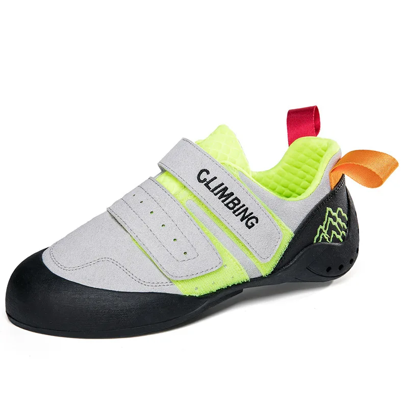 

Climbing shoes for teenagers, men and women, adults, professional beginners, anti slip Velcro training shoes