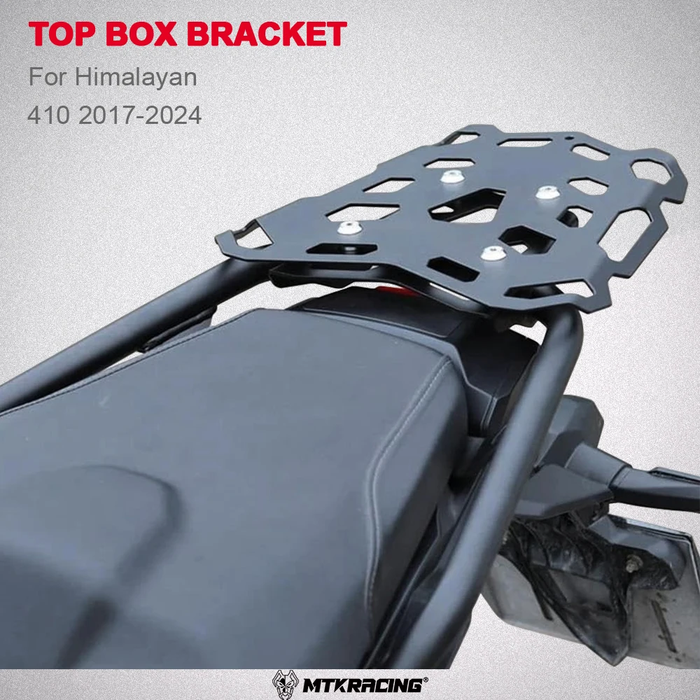 MTKRACING Top Box Bracket For Himalayan 410 2017-2024 Trunk Top Box Case Topcase Holder Shelf Bracket Accessories