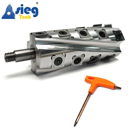 Helical Spiral Cutter Head Spiral blade shaft for Makita 1911B Wood Planer Thicknesser Machine Planer Blade