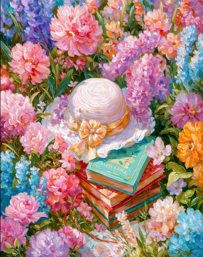 

9ct 65x80cm шляпа книга вышивка DIY китайский стиль печатный набор вышивка крестиком набор для рукоделия домашний декор поделки с иглами