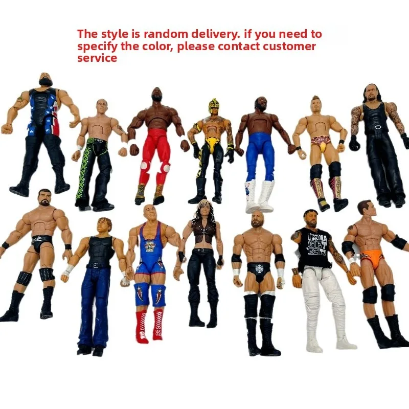 1pcs Arrival 16-19cm High Classic Toy Occupation Wrestling Gladiators Wrestler man woman Action Figure Toys Multiple Styles 5.0