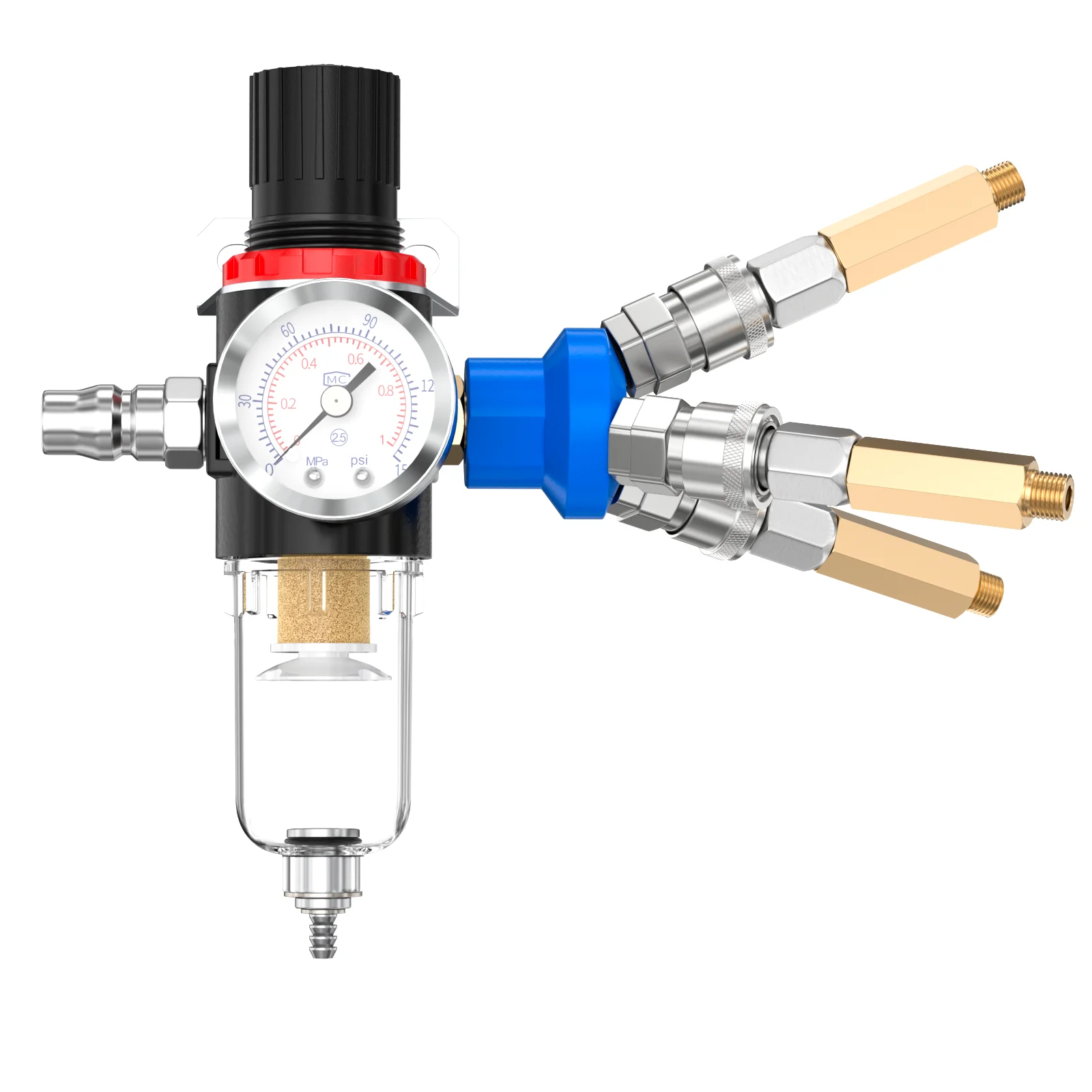 Pneumatic Filter AFR-2000 Air Treatment Unit Pressure Regulator Compressor Reducing Valve Oil Water Separation Gauge AFR2000