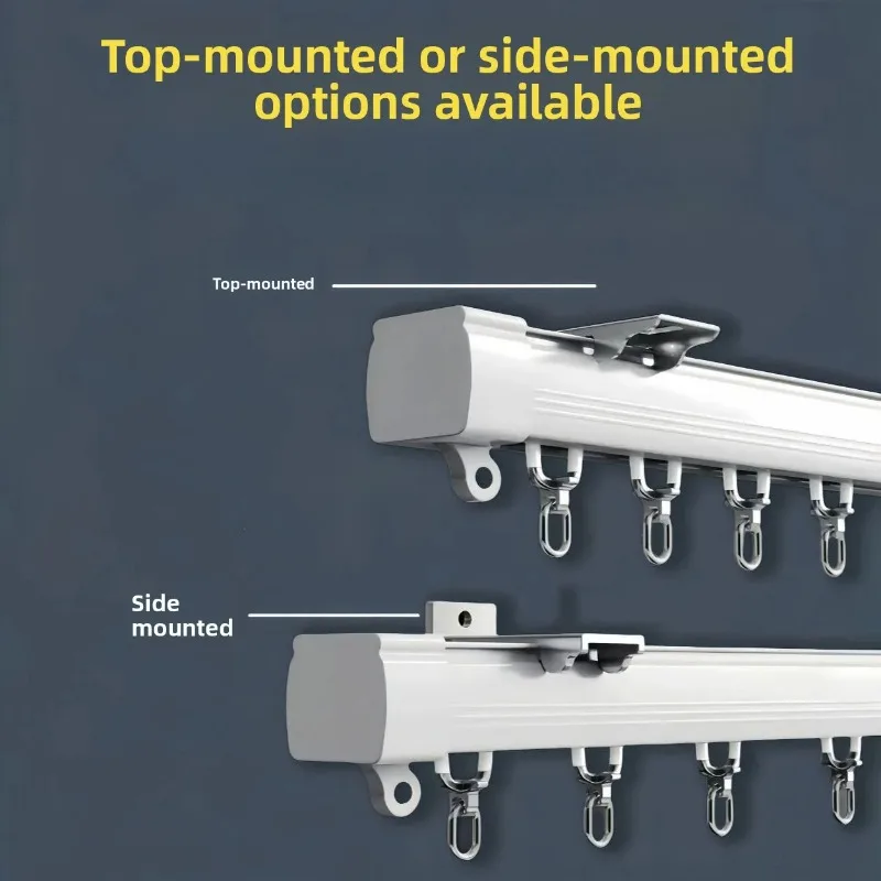 Curtain Rail Hard Wave Very Good Quality Curtain with Valance Hang Up By Hook Rod Style Hooker Rail The Curtains Track