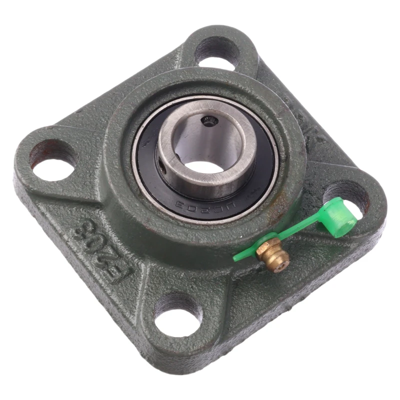 Сферический подшипник с основанием Подшипник UCF 203 с квадратным основанием на внешней сферической поверхности