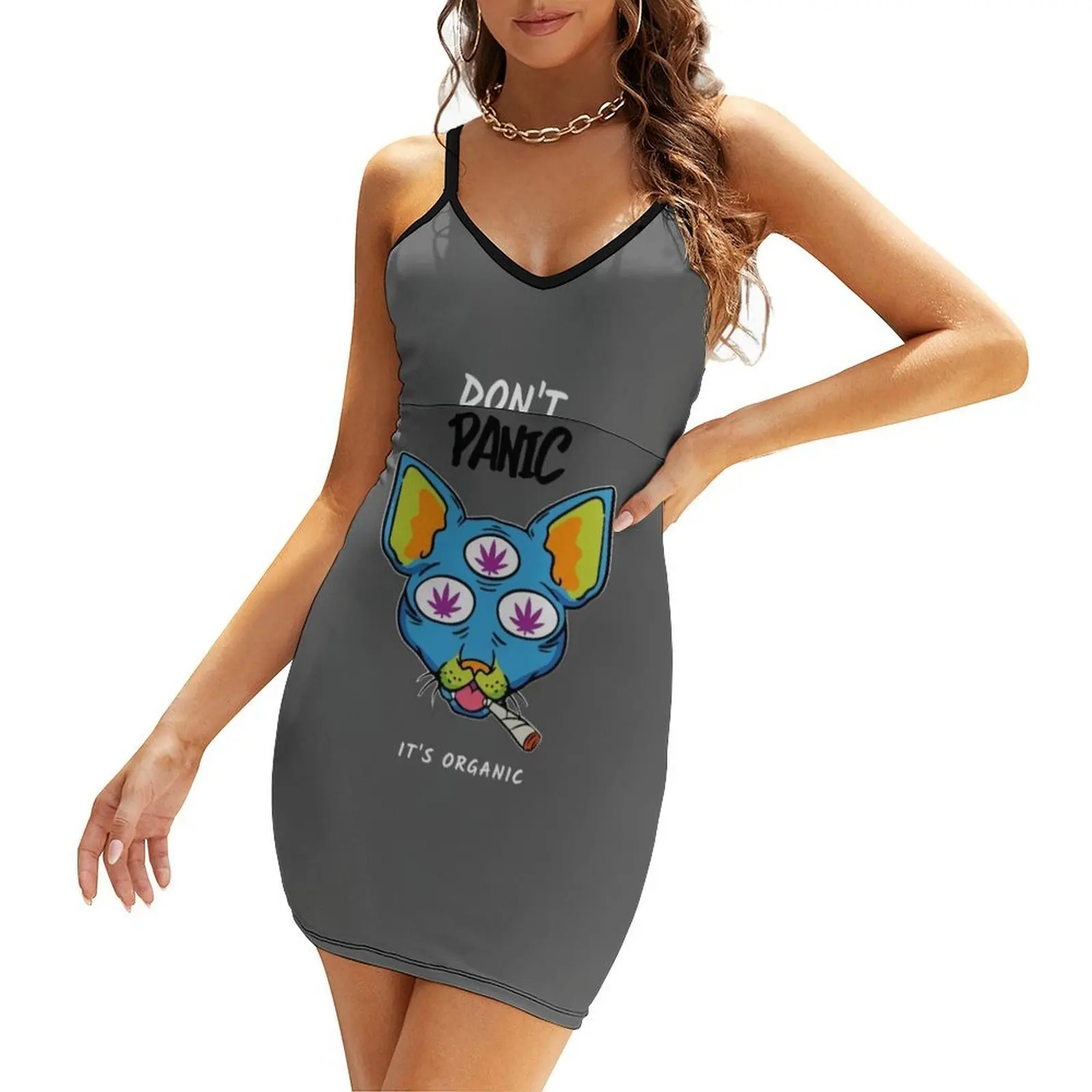 

Don't PANIC it's organic Sling Dress summer clothes summer dresses for women 2025 elegant dresses for women