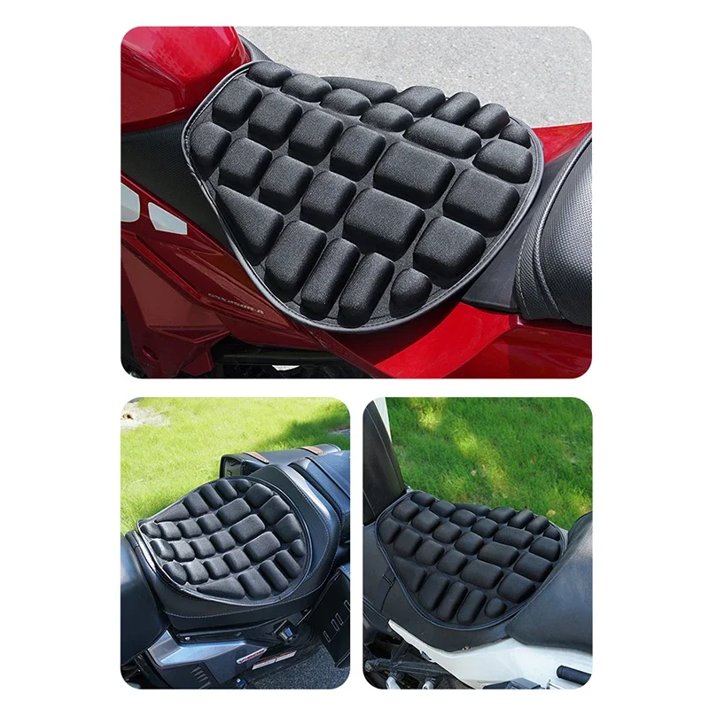 

Motorcycle Cushion Cover Thickened Waterproof, Sunscreen Breathable, Non-Slip, Soothing, Shock-Absorbing To Protect Buttocks