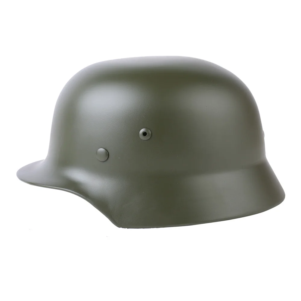 

Elite WW2 German Wh Army M35 M1935 Steel Helmet Stahlhelm Green Grey Black Free Shipping