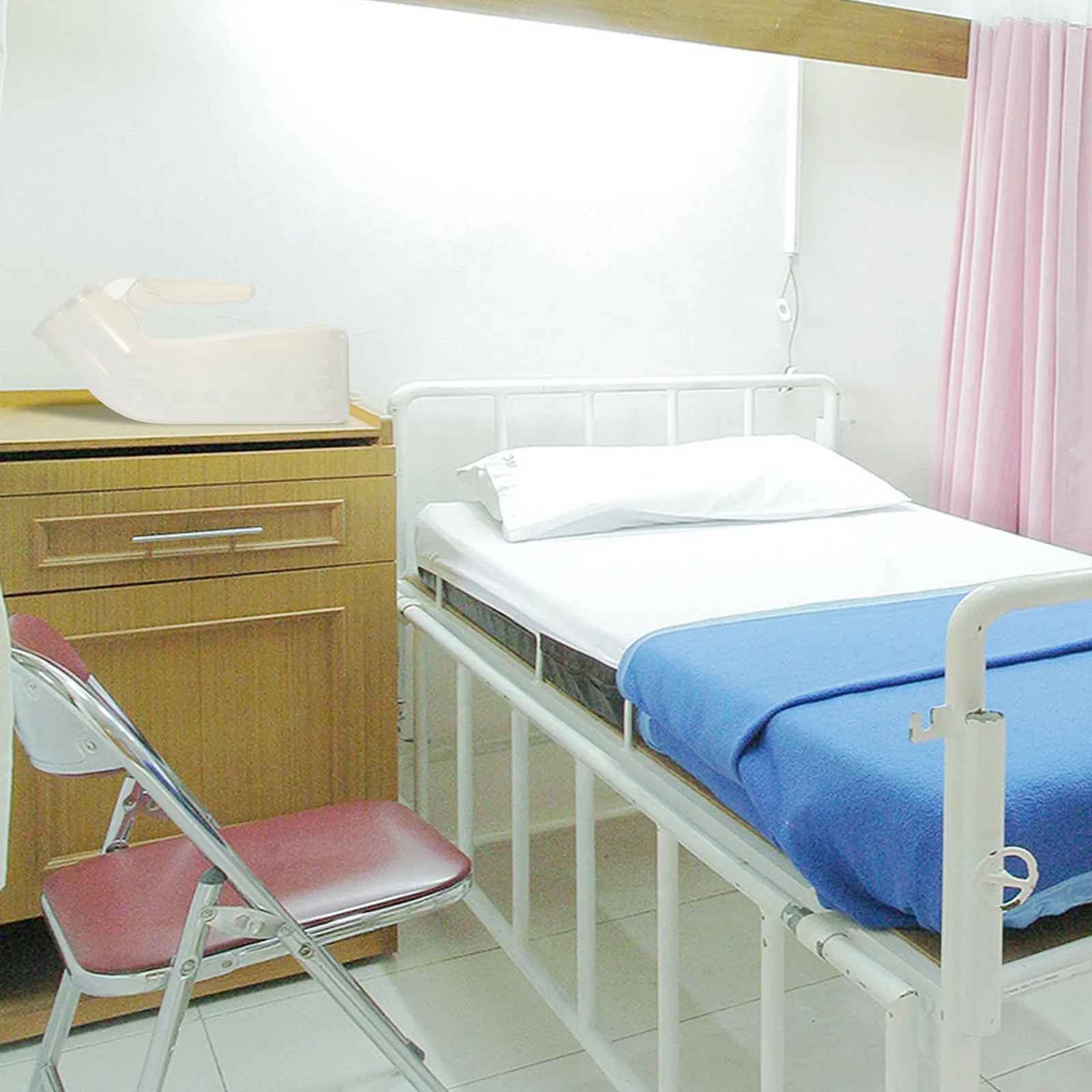 

2 шт. портативных урологических контейнеров для пожилых людей, большой емкости, для дома, путешествий, кемпинга, поездок, многоразовые, для сбора мочи