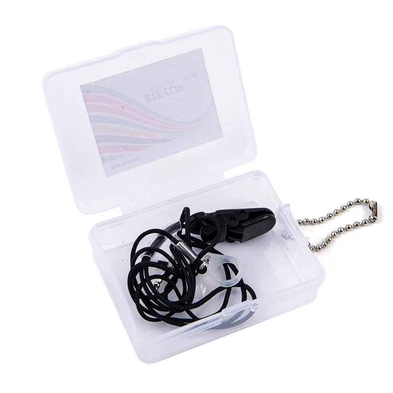 Hearing Aids Clip Holder Transparent 1/2 Rings Anti-Lost Lanyard Safety Behind The Ear Hearing Aids Accessory for Children Adult