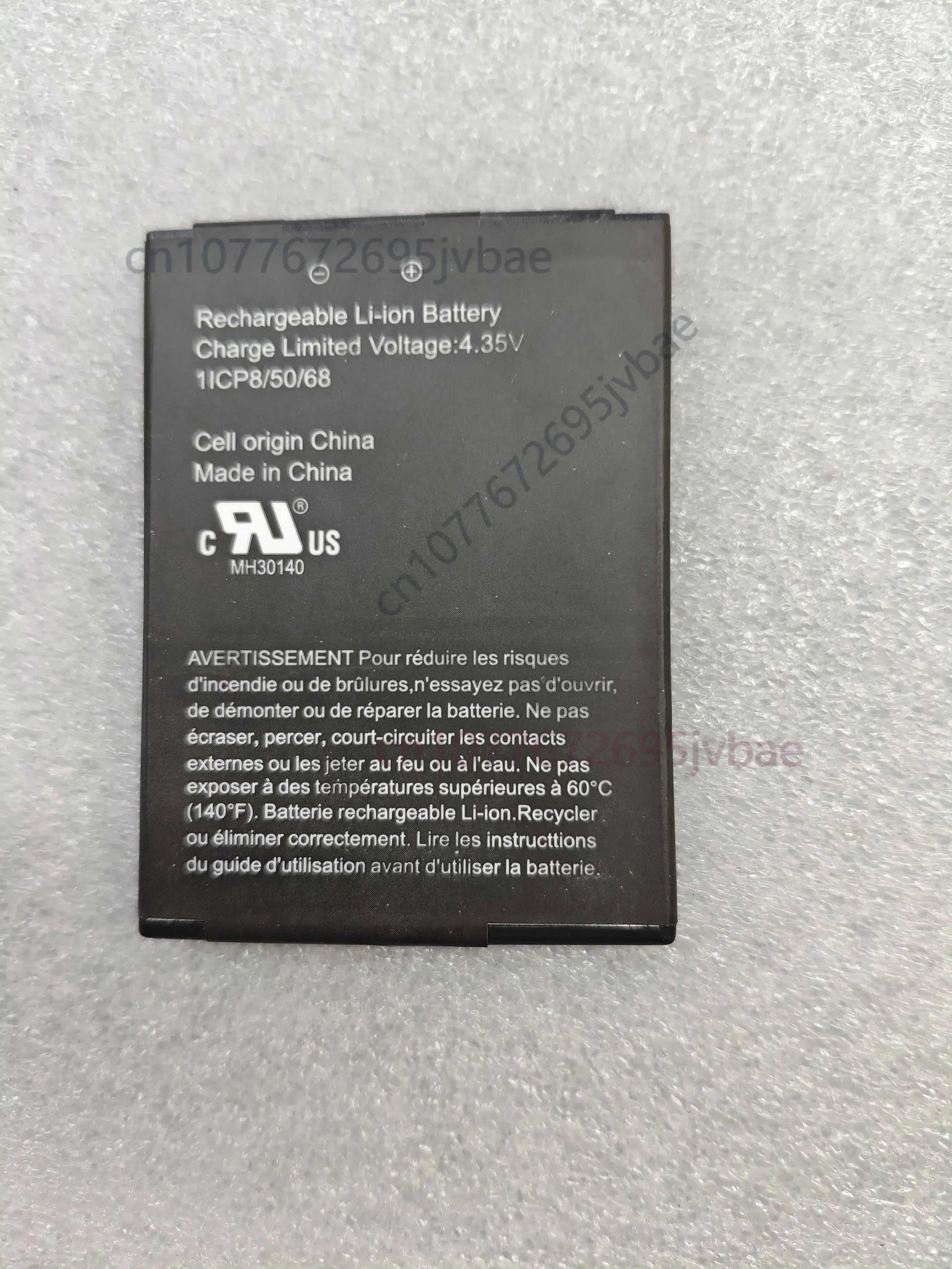 For honeywell 50134176-001 lithium-ion barcode scanner battery bat-eda50