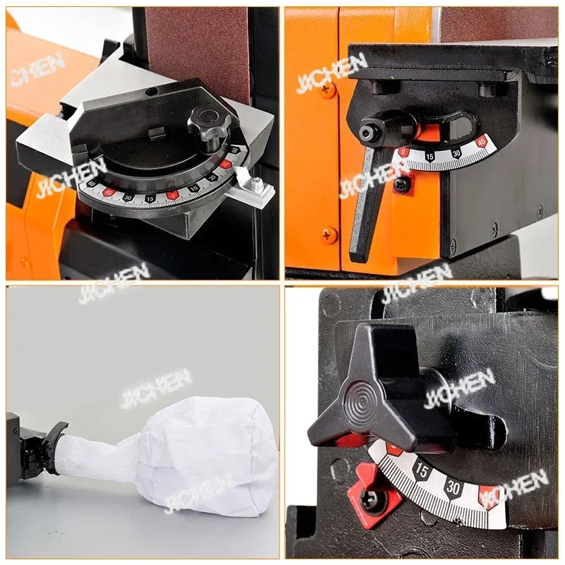 JC New1pc 900w Abrasive Disc Sanding Belt Machine High-power Sanding Woodworking Grinding Wheel Sanding And Polishi